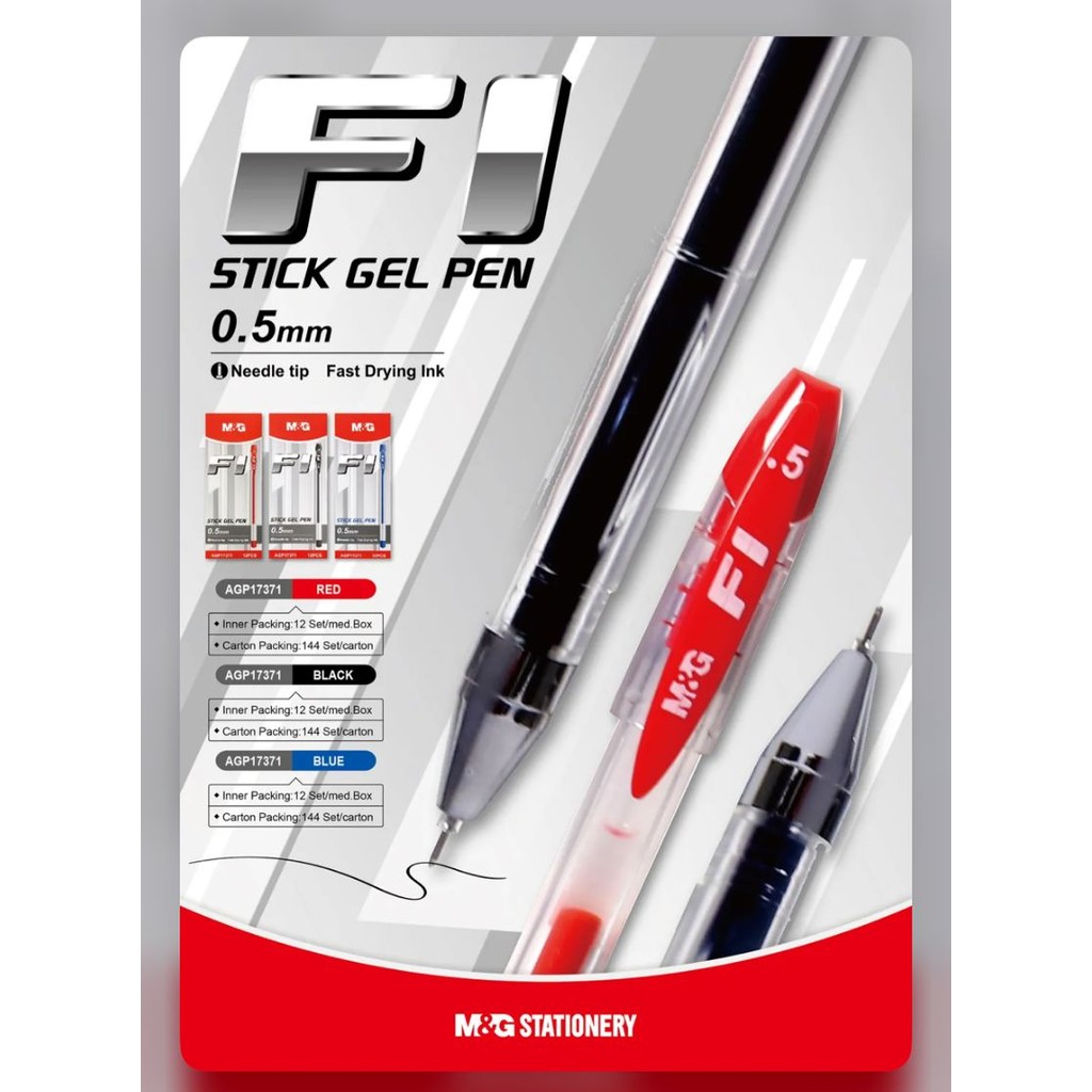 

M&G Stick Gel pen F1 0.5mm AGP17371