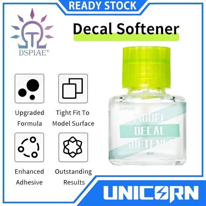 DSPIAE Decal Softener ETC-03 Mark Softer Gundam Model Kit Tamiya Hobby