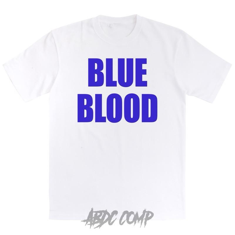 Blue Blood Casual Tshirt white - Kaos casual Blue blood Baju blue blood/kaos casual dewasa Combed Co
