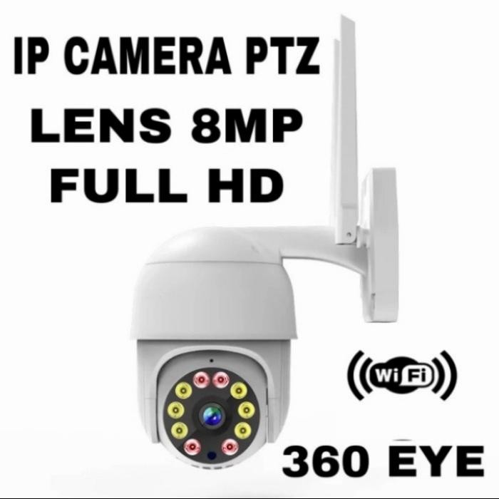 IP CAMERA PTZ WIRELESS wifi Waterprop 8mp