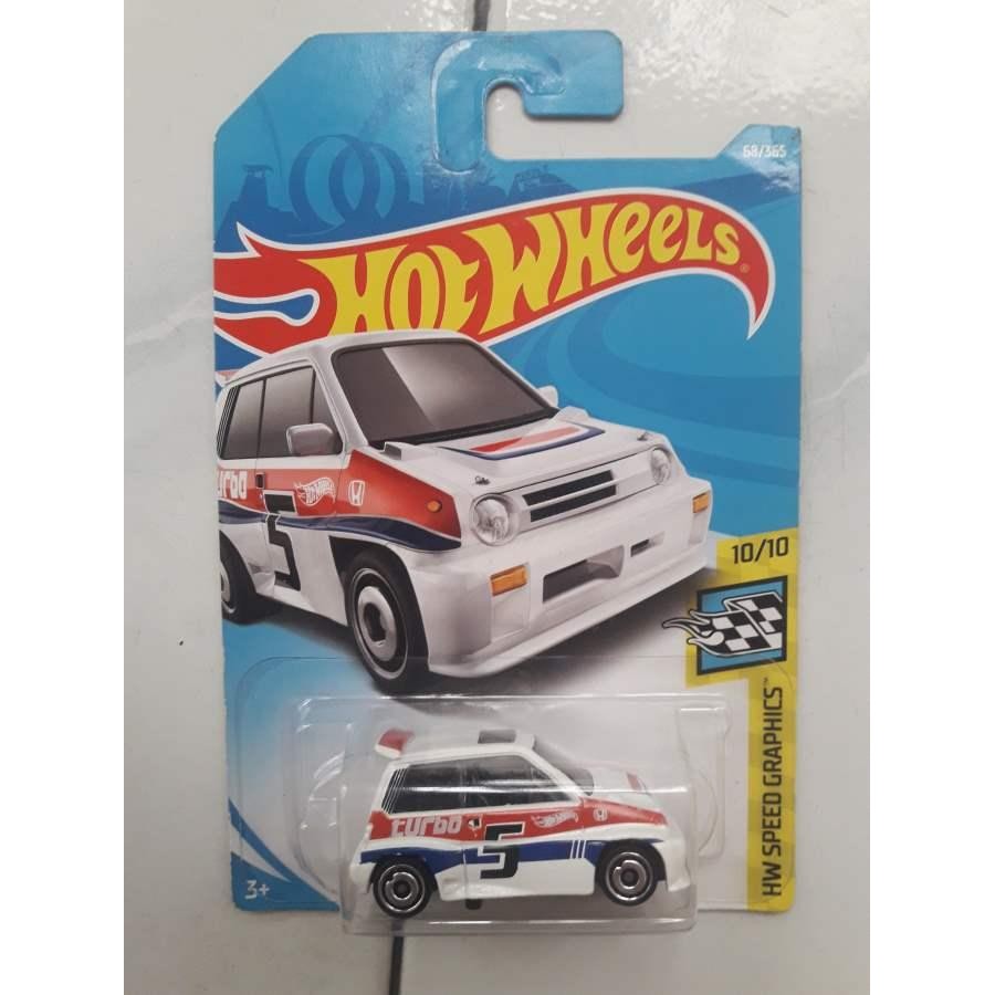 HOT WHEELS - '85 HONDA CITY TURBO II  HW SPEED GRAPHICS
