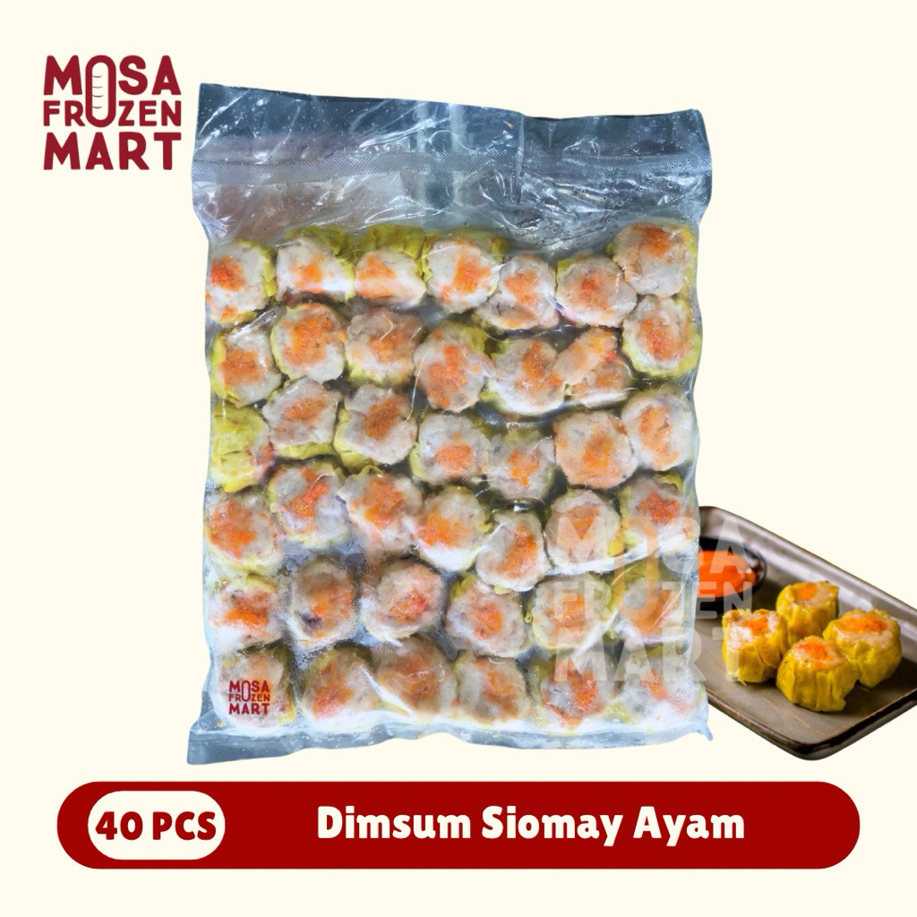 

Dimsum Siomay Ayam Isi 40 Pcs