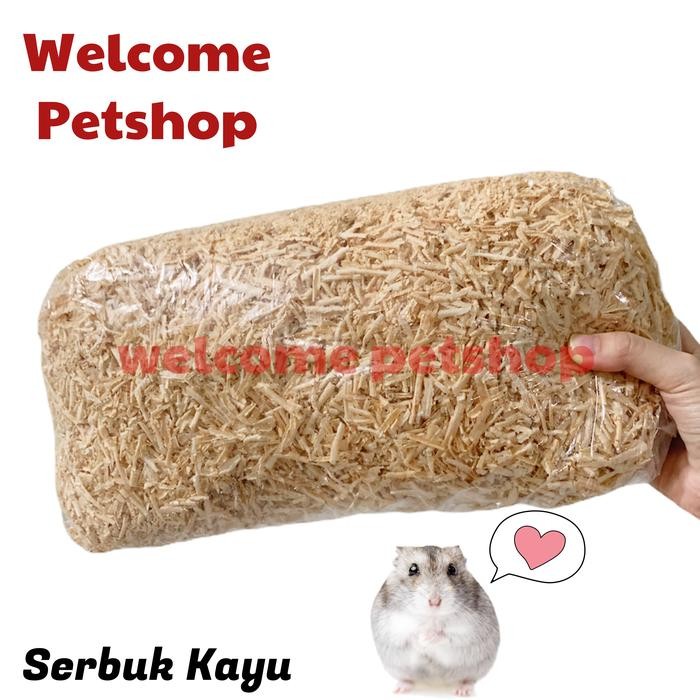 Serbuk Kayu Hamster / Serbuk Kayu Kandang Hamster / Kebutuhan Hamster