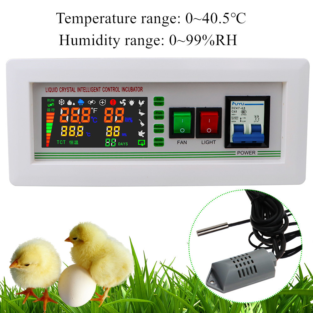 XM-18SD Egg Incubator Digital Automatic Thermostat Controller Mini egg incubator control system Hatc