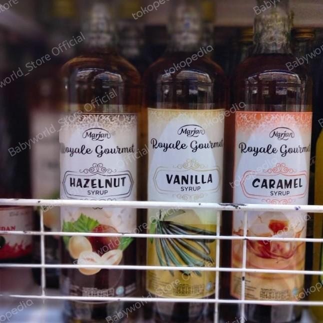 

Marjan Royale Gourmet Sirup Rasa Vanilla / Caramel / Hazelnut 650ml