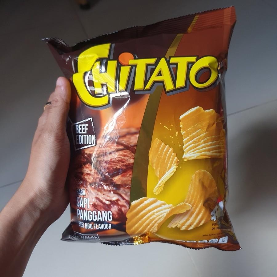 

Chitato Snack Keripik Kentang 68gr Rasa Asli / Sapi Panggang / Ayam Bumbu / Ayam BBQ / Sapi Bumbu Bakar / Mie Goreng