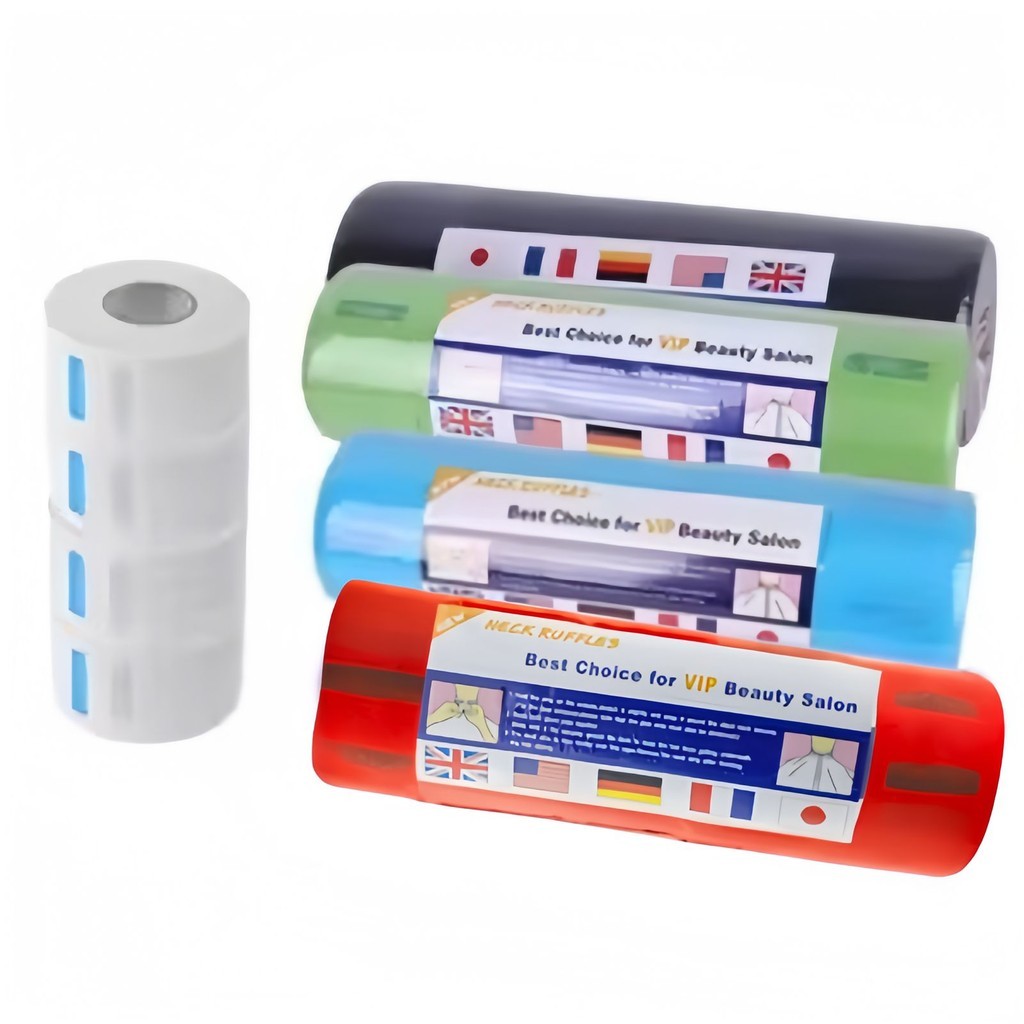 New . Tissue Leher Ecer Neckpaper Barbershop / Tisu Leher Salon Barber 1roll