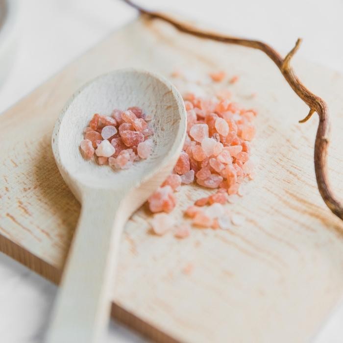 

Himalayan Rock Salt 250gr Garam Batu Himalaya Garam Pink kasar