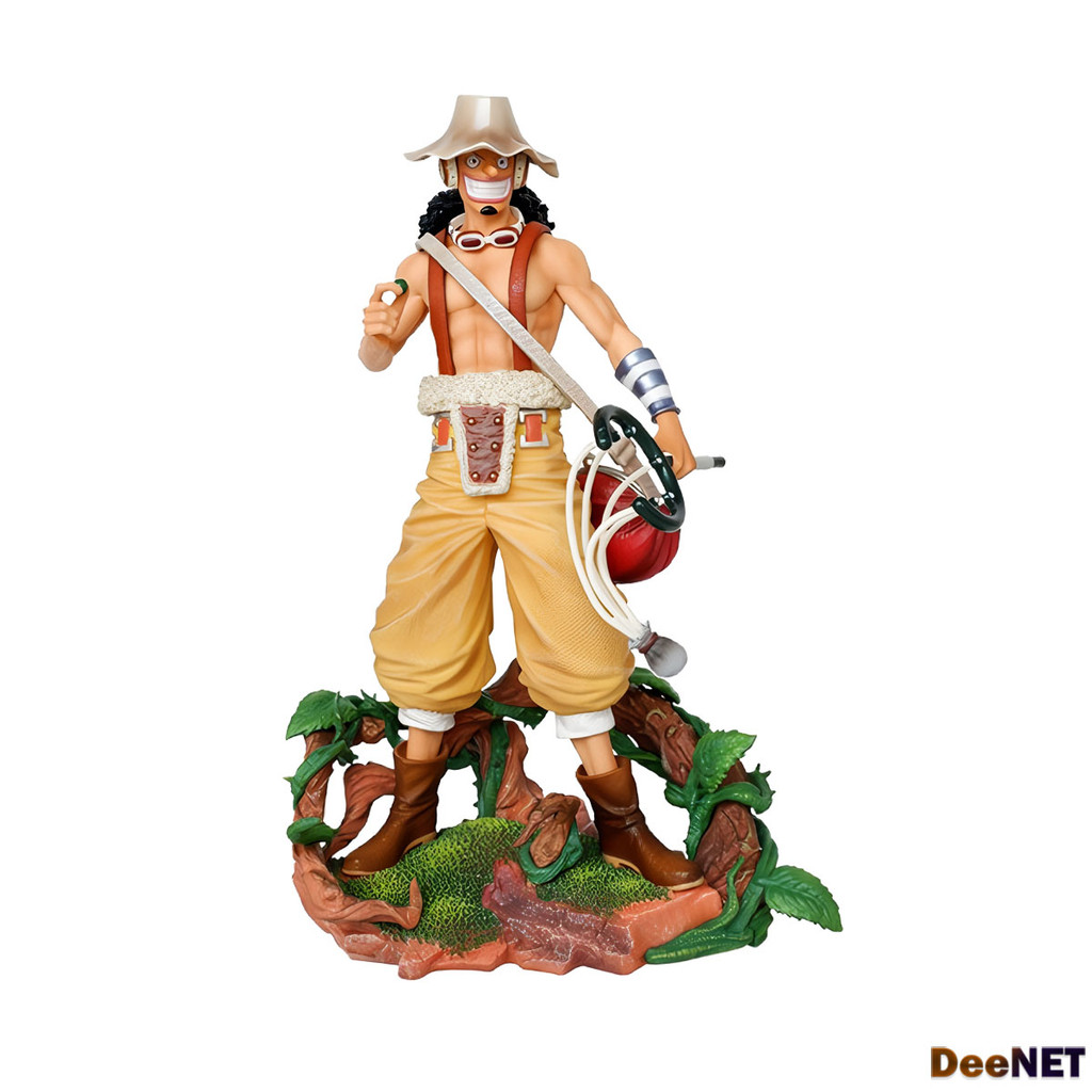 Usopp LX Battle Scene One Piece 25cm Action Figure PVC D-FGA559