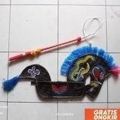 

* Paket Mainan Anak Jaranan Tanggung (Kudalumping) + Pecut Lidi Ready Stock ^