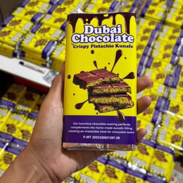 

TERMURAH ! COKLAT DUBAI [ BESAR ] coklat dubai viral kunafe pistachio kecil besar terlaris coklat premium enak