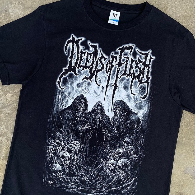 (COD) KAOS INFESTED - DEEDS OF FLESH | KAOS BAND no tag | KAOS BUILDUP | KAOS OVERSIZE | KAOS MUSIK