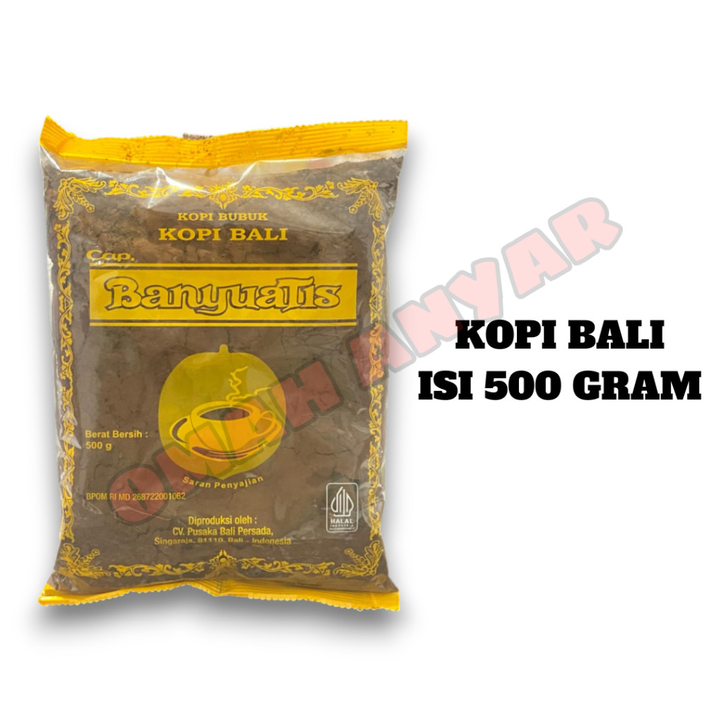 

Kopi Bali Banyuatis Banyu Atis 500gr Singaraja Oleh Oleh2 Khas Bali