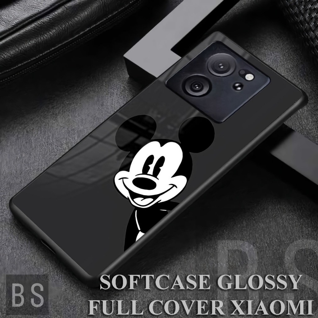[ MK46 MICKEY MOUSE  ] Softcase MI 10T PRO,11T,11T PRO,12T,13T Case Kilau Mirror Sublime Silikon Xia