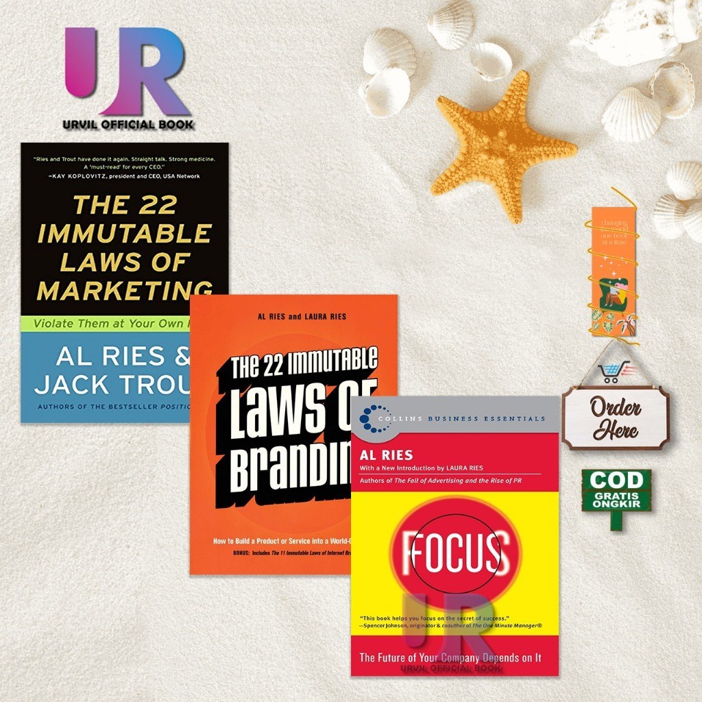 The 22 Immutable Laws of Marketing, Focus, The 22 Immutable Laws of Branding By Al Ries