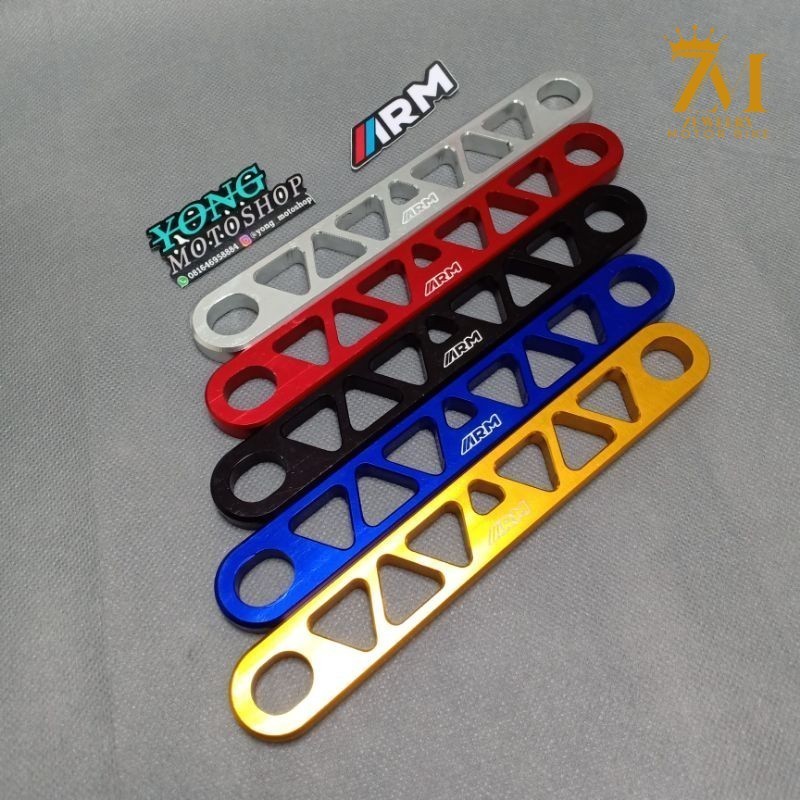 [ZM] Bracket Knalpot Breket Manisan ARM Knalpot Arm Yamaha Aerox Lexi Nmax Full CNC