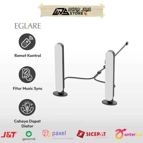 Ace Eglare Lampu Meja Led Rgb Dengan Remote Multifunctional Table Lamp Lampu Baca Dan Belajar Serbag