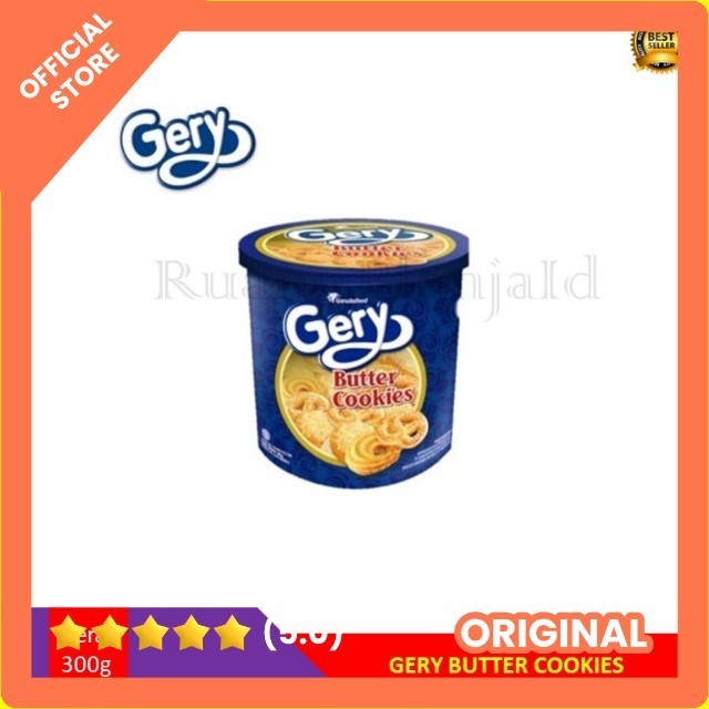 

Gery butter cookies toples 300gr EXP jan feb 2026