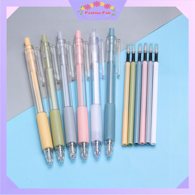 

FASHION FAIR S6054 Pena Gel Hitam Polos / Bolpoin Hitam Polos / Pena Hitam Gel 0.5 mm Transparan / Bolpoin Transparan / Gel Pen 0.5 mm