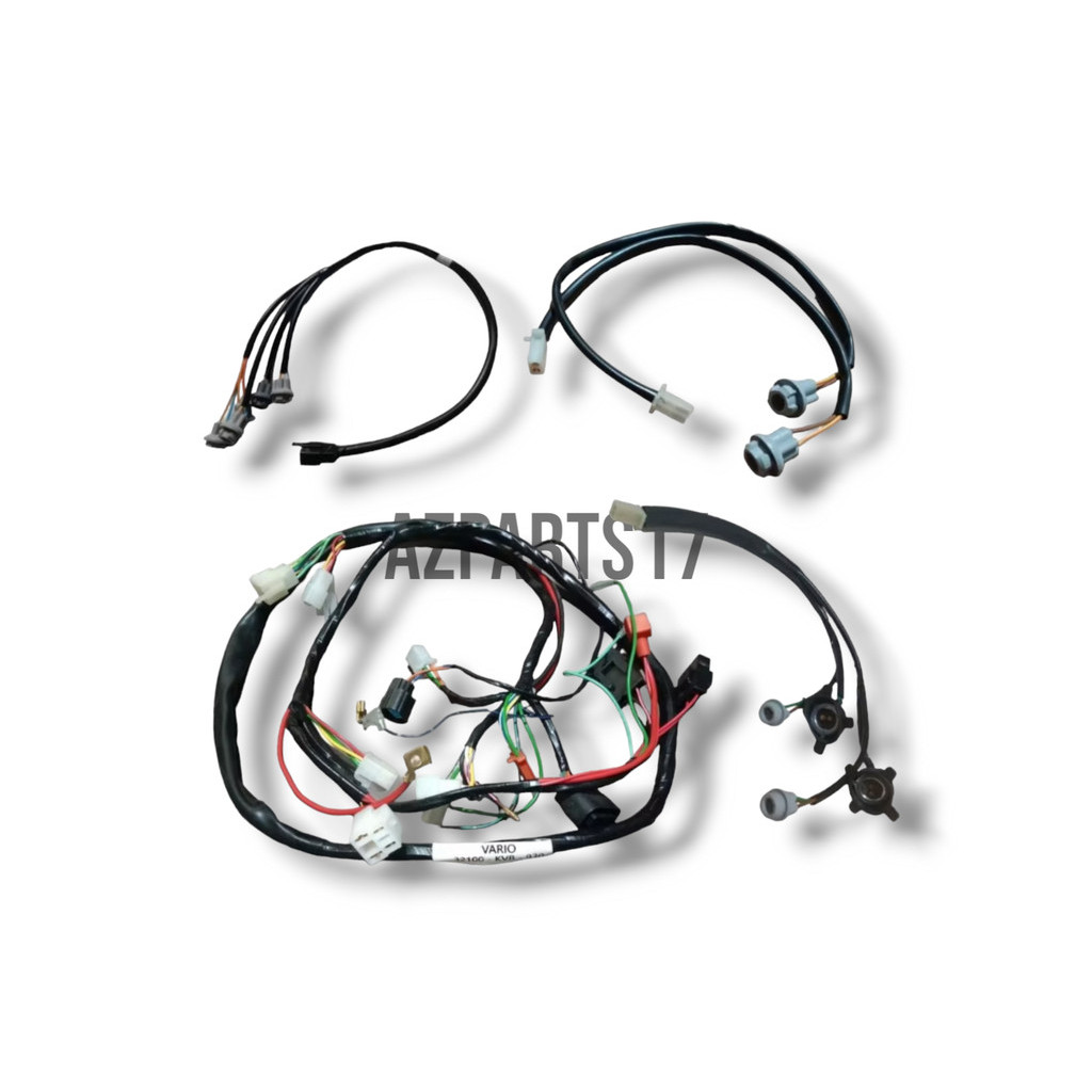 Full set kabel bodi honda vario 110 carbu kabel bodi utama spedometer lampu belakang lampu depan sok