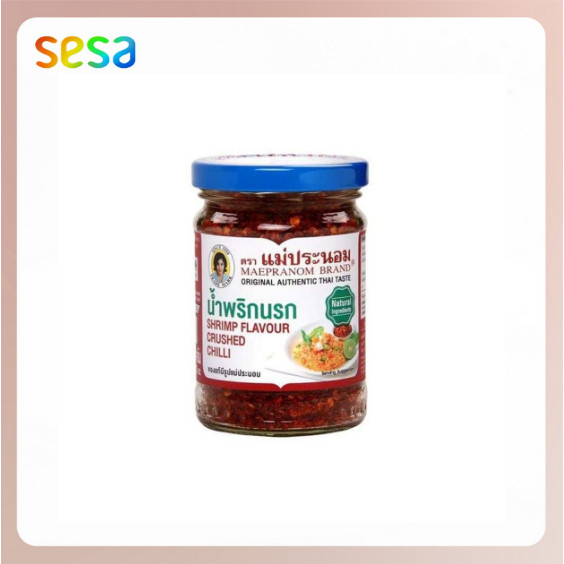 

MAE PRANOM Shrimp Chrussed Chilli 134gr - Saus Pedas