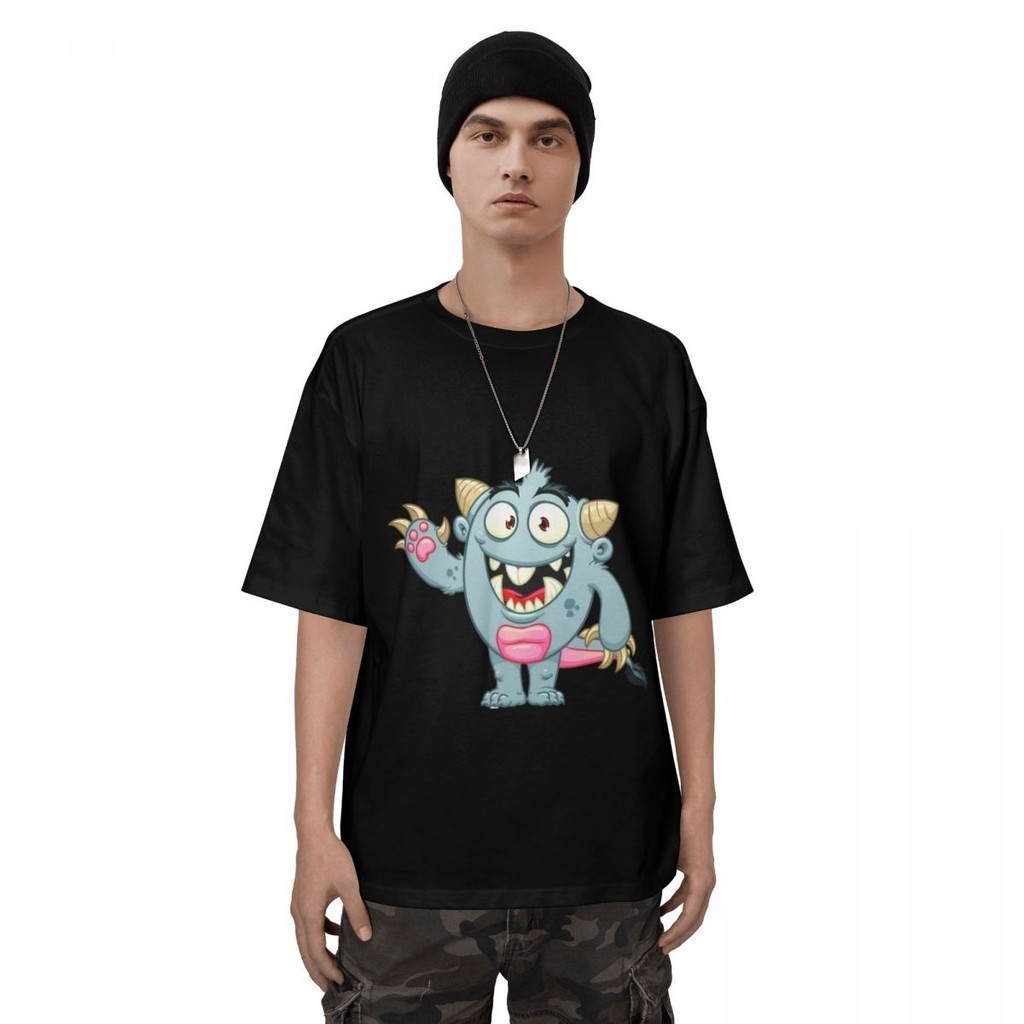Mini Monster Kaos Keren Cowok Distro Terbaru 2024 Kaos Oversize Lengan Pendek Baju Distro Cowok Kaos