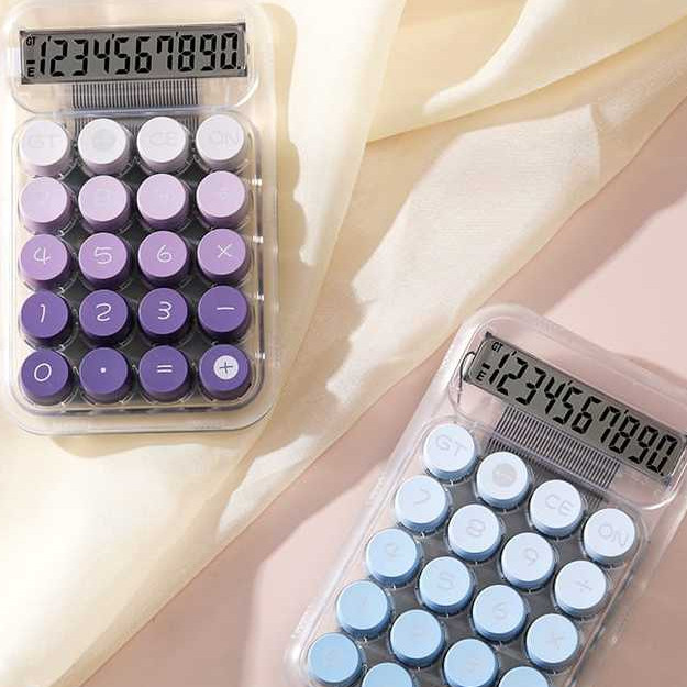 

RB Kalkulator Tenaga Besar 12 Digit Tampilan HD Calculator Model Transparan KINCIZEN 819