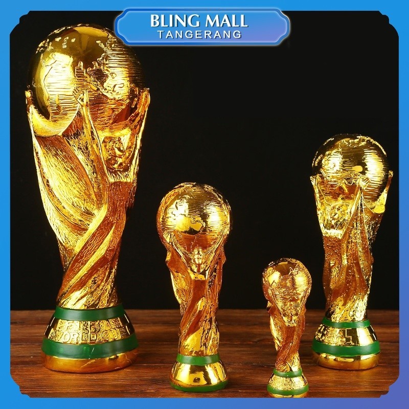 21cm/27cm/37cm Replika Piala Dunia Bahan Resin Piala Sepak Bola Kualitas Tinggi Trofi Piala Dunia