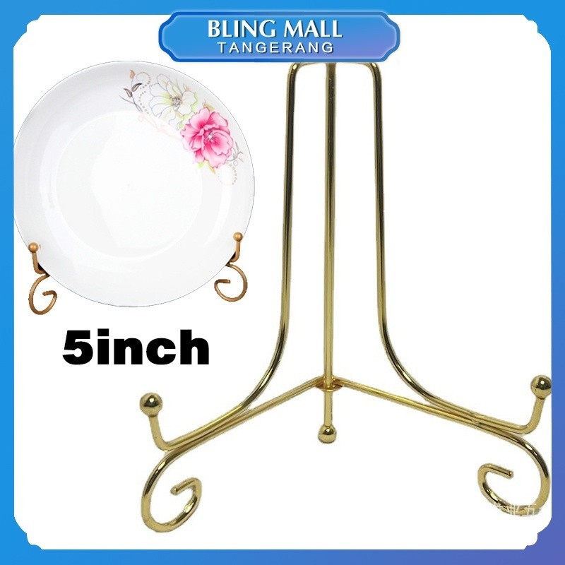Sandaran Piring Hias / Piring Pajangan / Stand Holder Piring / Dudukan Piring Hias