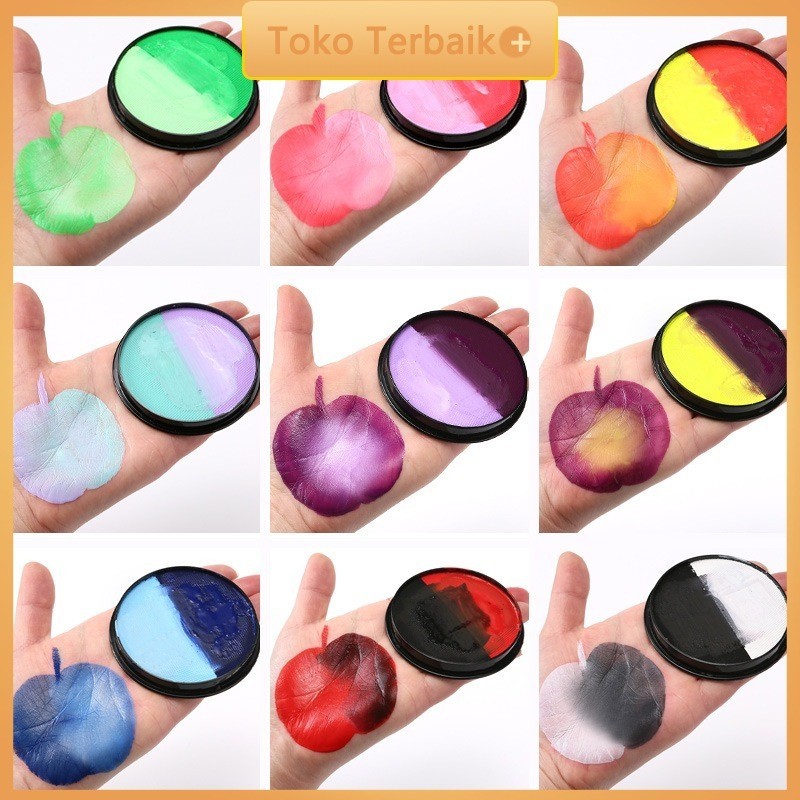 

2 IN 1 Face Painting Makeup Set Cosplay Party Art Supplies Stationery Beauty
