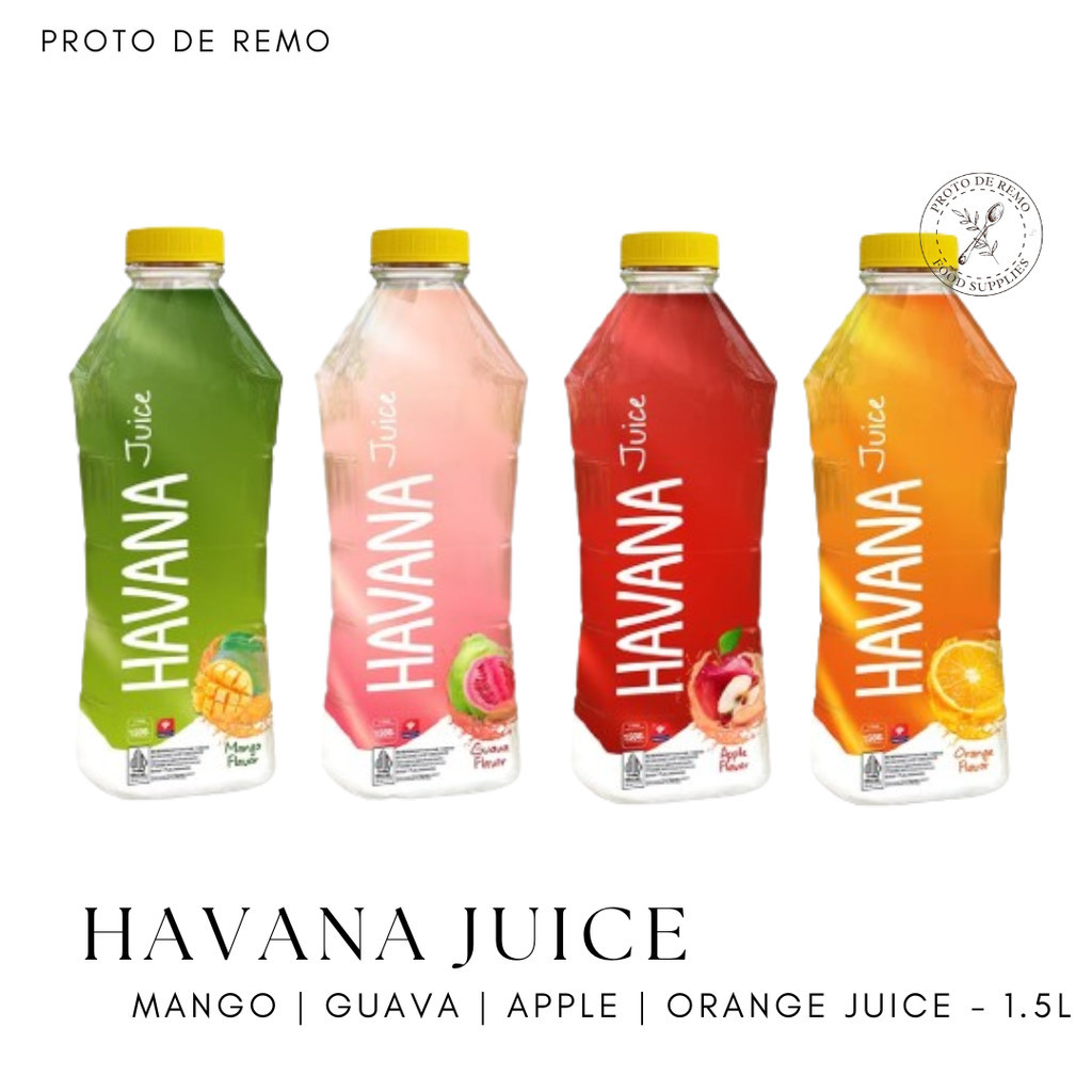 

Havana Juice | Mango | Apple | Guava | Orange Juice - 1.5L