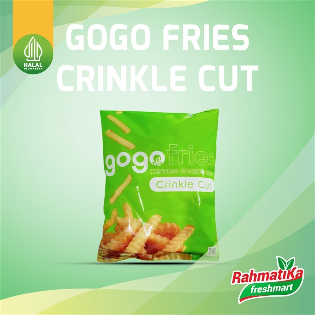 

GOGO Fries Crinkle Cut 1 Kg