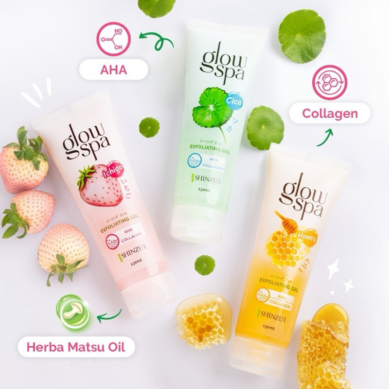 ✨GLOW SPA SHINZUI✨EXFOLIATING GEL SPA by MONICA BEAUTY