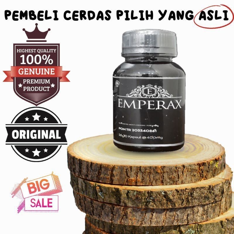 EMPERAX 400 mg Asli Original Suplemen Obat Pria Perkasa
