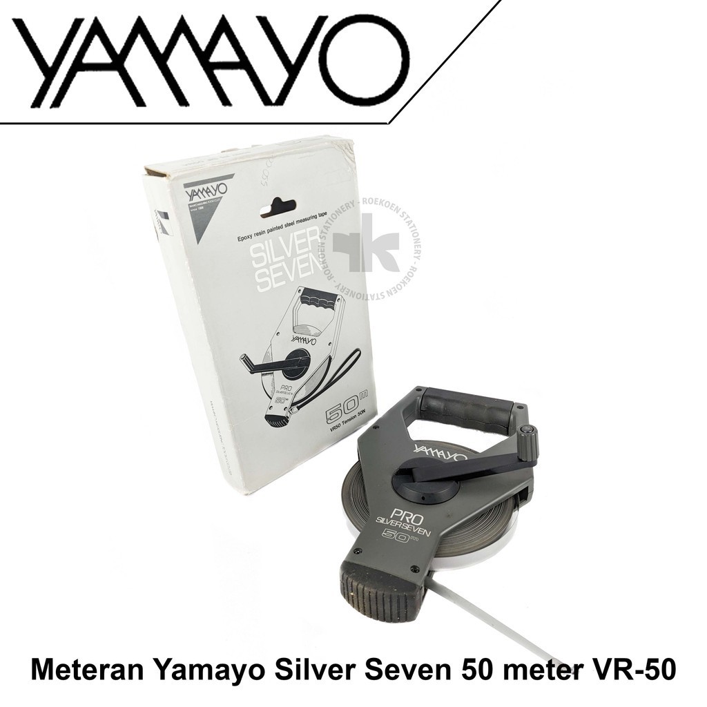 

Yamayo Meteran Rol 50M Silver Seven VR-50
