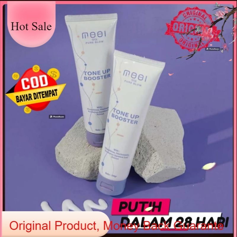 MOOI TONE GLOW UP pemutih badan 100% original