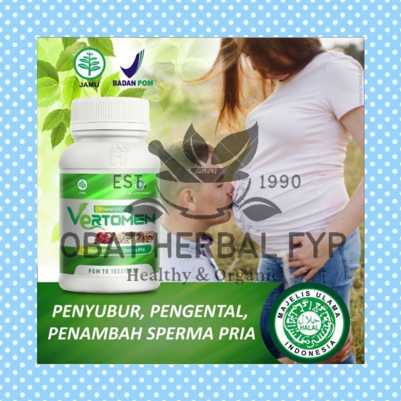 Vertomen Original Vertomen Asli Suplemen Herbal Penyubur Sperma Asli Terbaik(Gratis Ongkir)Free ship