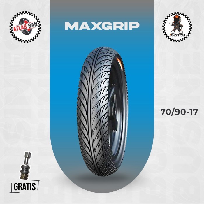 Ban Tubles Motor Bebek ZENEOS ZN62 70/90 Ring 17 - BLACKSTONE