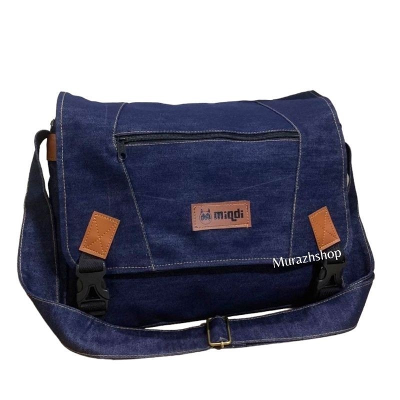 Bennteny.id || tas selempang pria bahan levis original