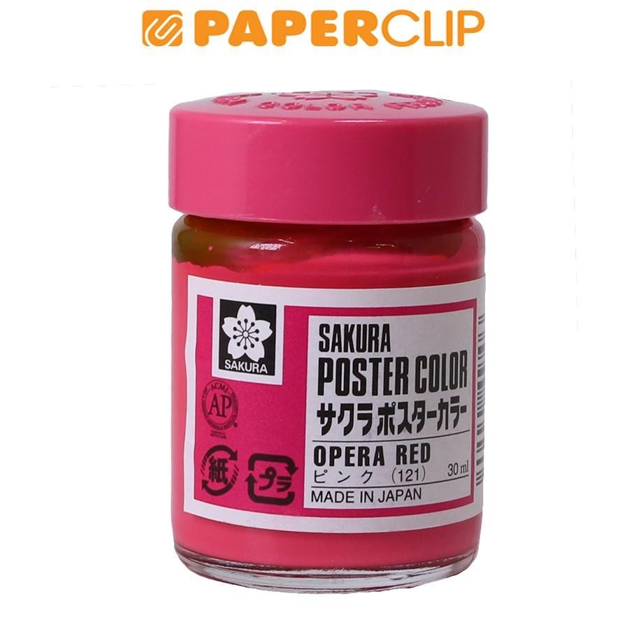 

POSTER COLOR SAKURA 30ML XPW30-121 OPERA RED