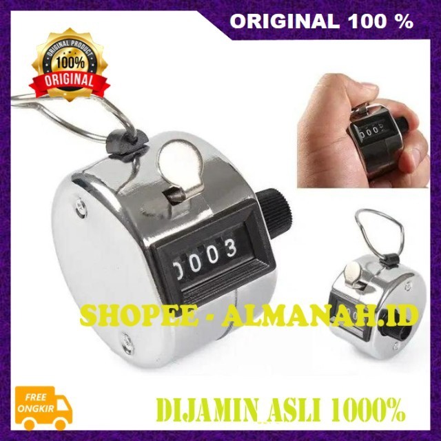 [BISA COD] Alat Zikir Jari Alat Penghitung Zikir Manual Alat Hitung Cepat Manual Tasbih Manual Stain
