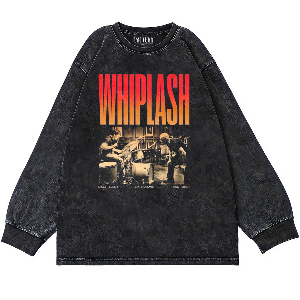 KAOS OVERSIZE | OVERSIZE LONGSLEEVE | T-SHIRT OVERSIZE | WASHING | KAOS FILM WHIPLASH MOVIE #2