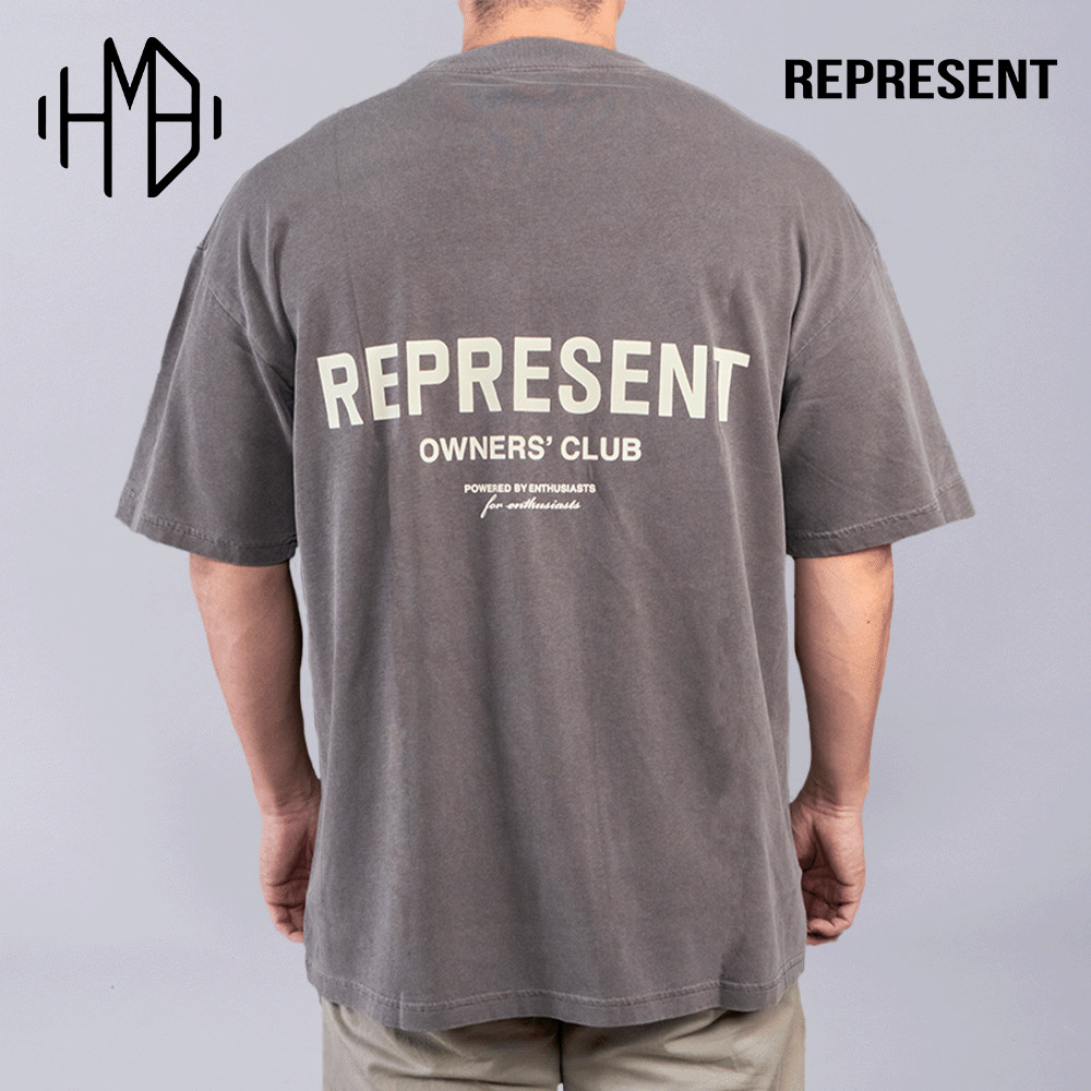 Represent Owners Club Tee Fog 100% Authentic
