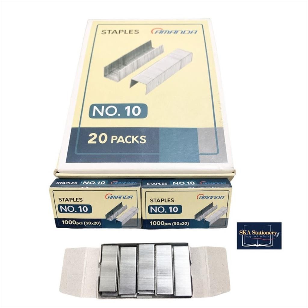 

Refill/Isi Staples no 10 Murah Berkualitas (Pak Kecil)