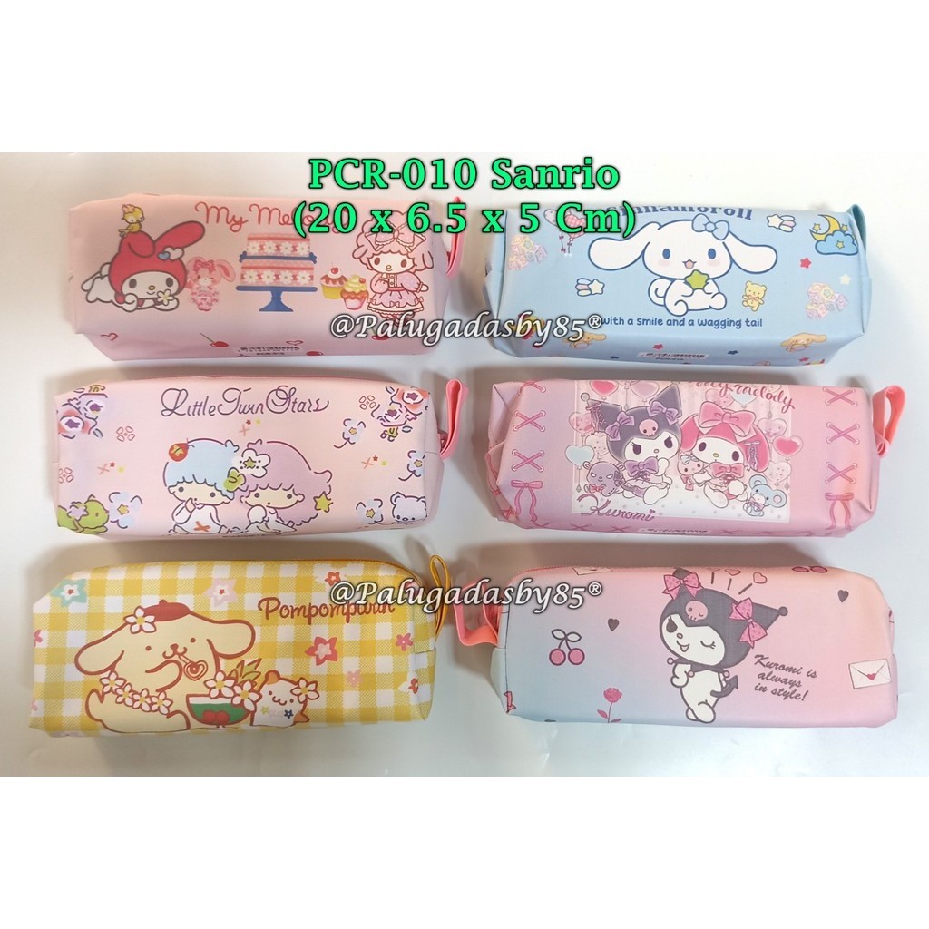 

(1 Biji) Tempat Pensil Resleting Sanrio PCR-010 20 x 7.5 x 5 Cm / Kotak Pensil Resleting GXLKL PCR