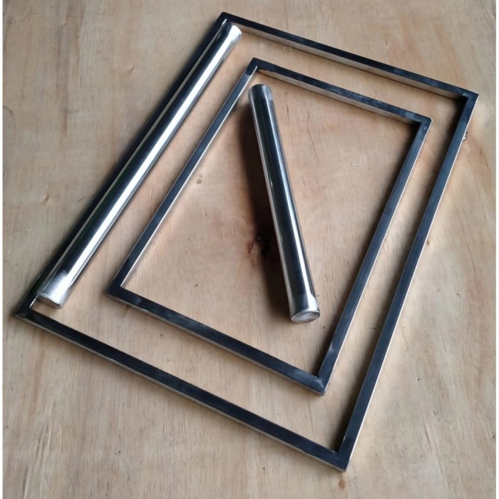 

TERJUAL Bingkai Kue Kering Bahan Stainless Perata Adonan Kue/Bingkai Adonan - 30 cm x 20 cm