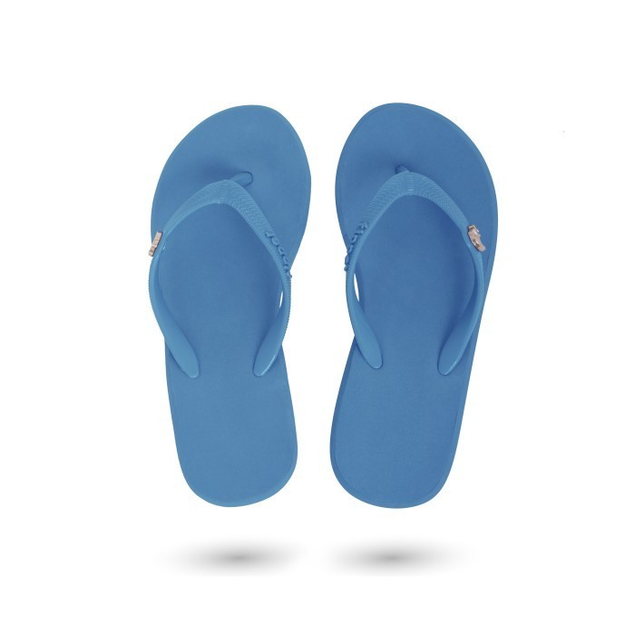 best -Fipper New Wedges S / Sandal Wanita / Blue Teal - 8