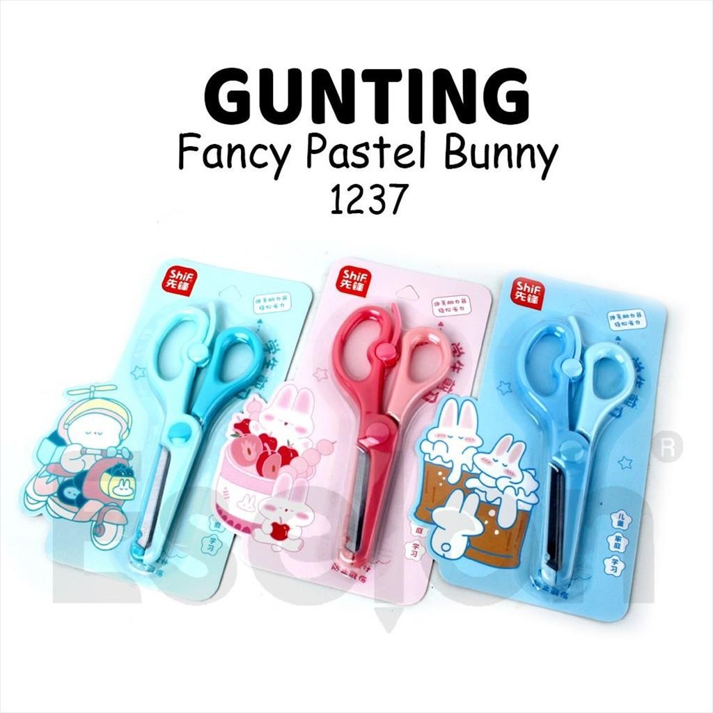 

[ES.JKT] 1pcs Gunting Fancy Karakter Warna Pastel 1237 / Gunting Fancy