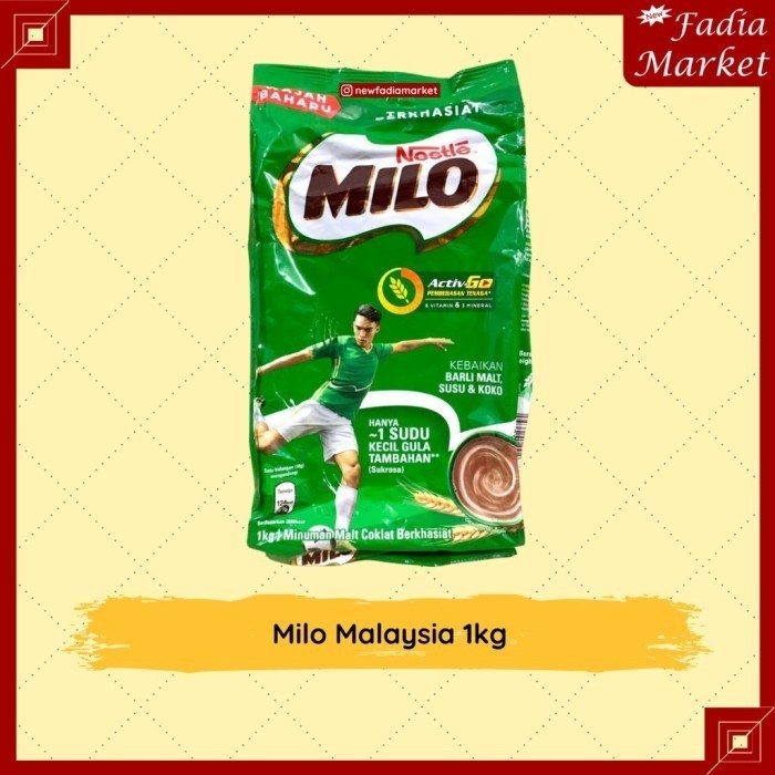 

Milo Susu Coklat Bubuk Malaysia 1kg - TTA
