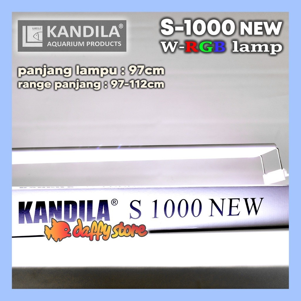QW18M Lampu Led KANDILA S1000 S-1000 NEW 36W lampu akuarium